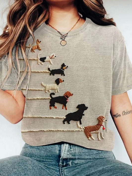 Women's short-sleeved T-shirt