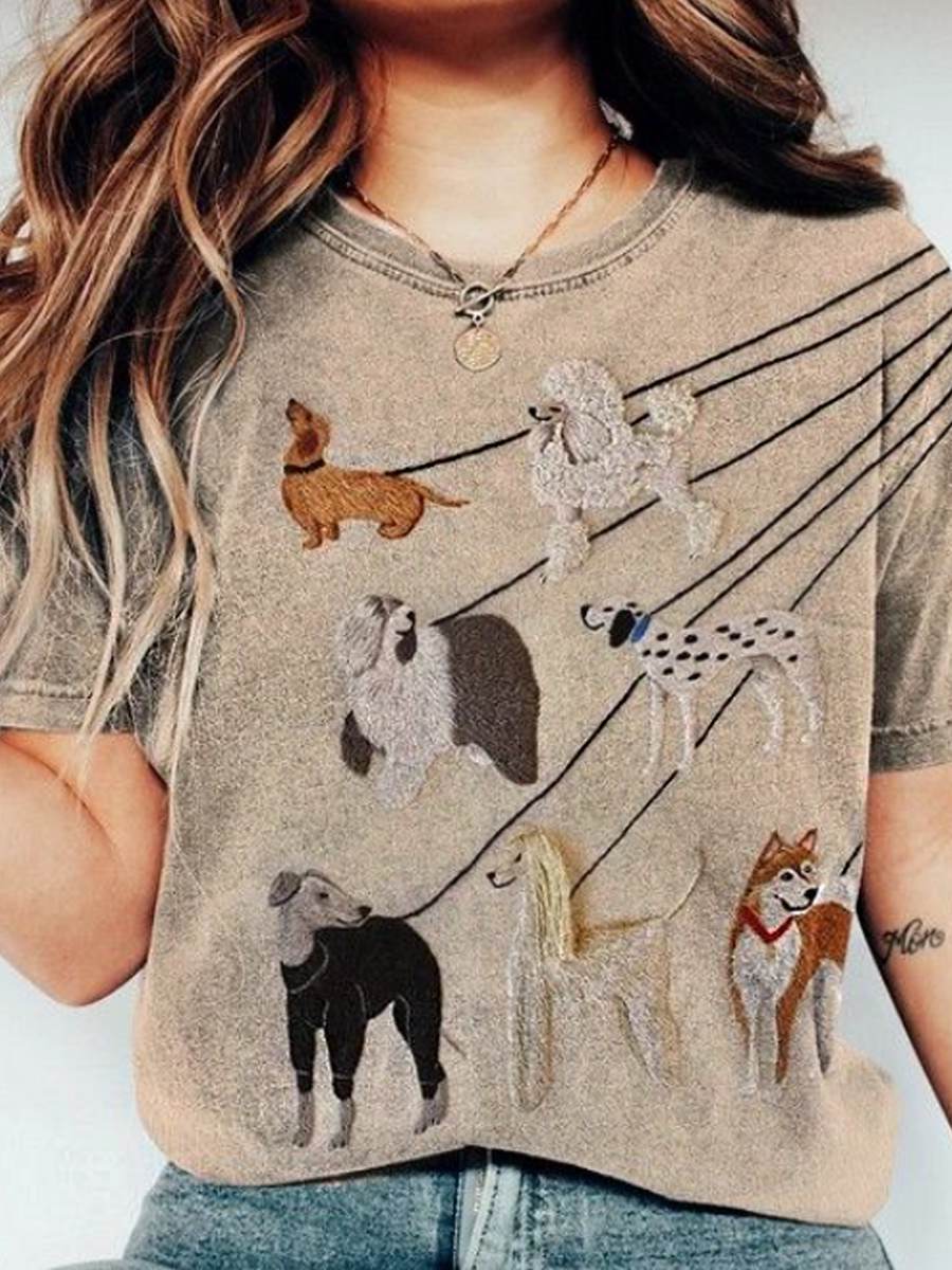 Women's short-sleeved T-shirt