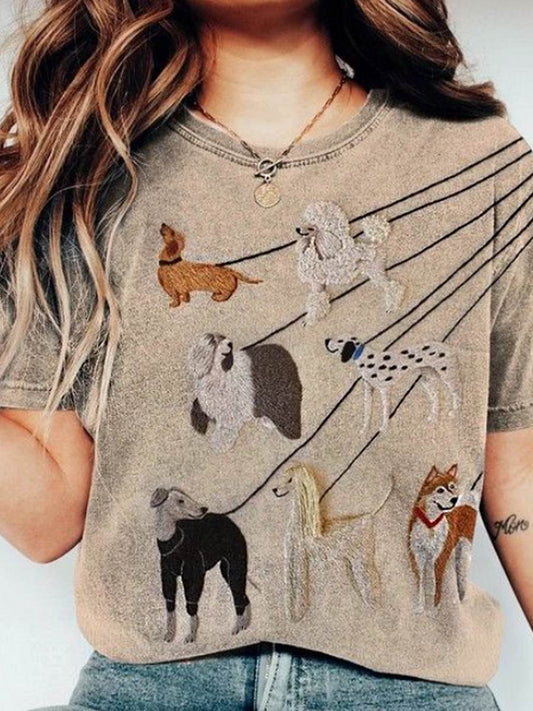 Women's short-sleeved T-shirt