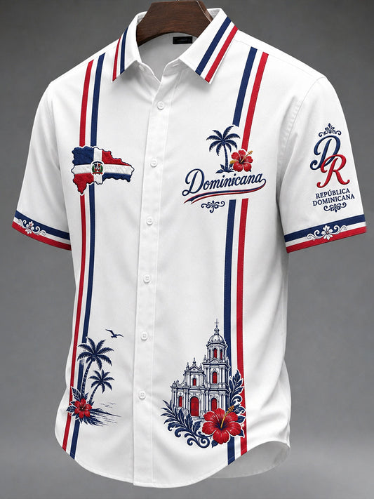 Men's Dominican Short Sleeve Shirt