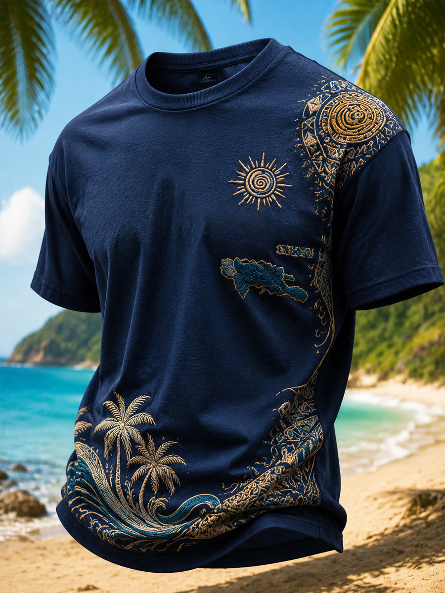 Men's Dominican Quisqueya Printed T-shirt