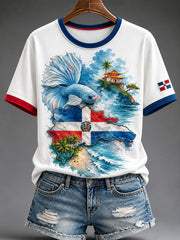 Women's Dominicana Short-sleeved T-shirt