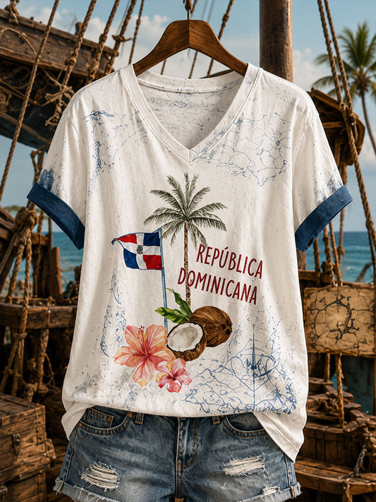 Women's Dominicana Short-sleeved T-shirt