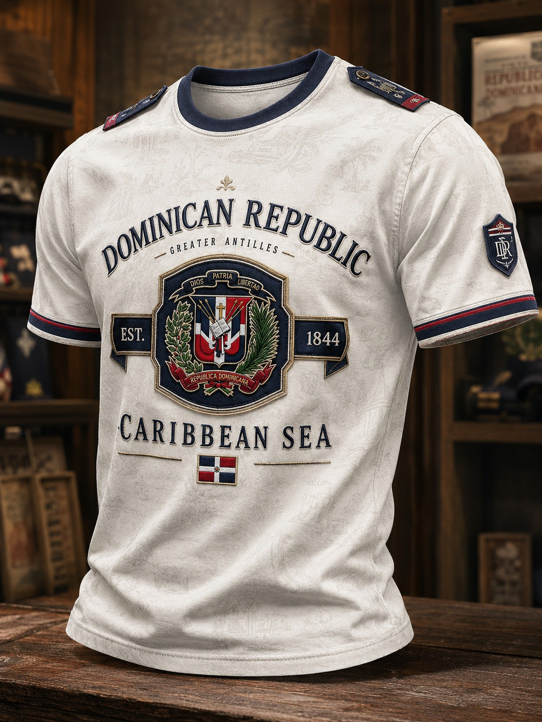 Men's Dominican Printed T-shirt