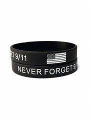 NEVER FORGET 9/11 Printed Wristband