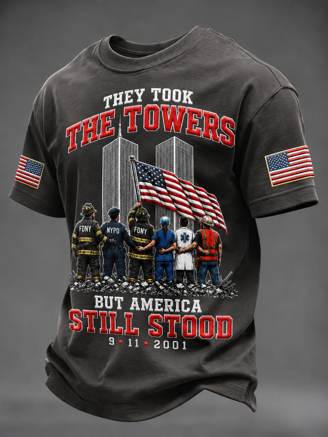 Men's 9/11 Incident Short Sleeves T-shirt