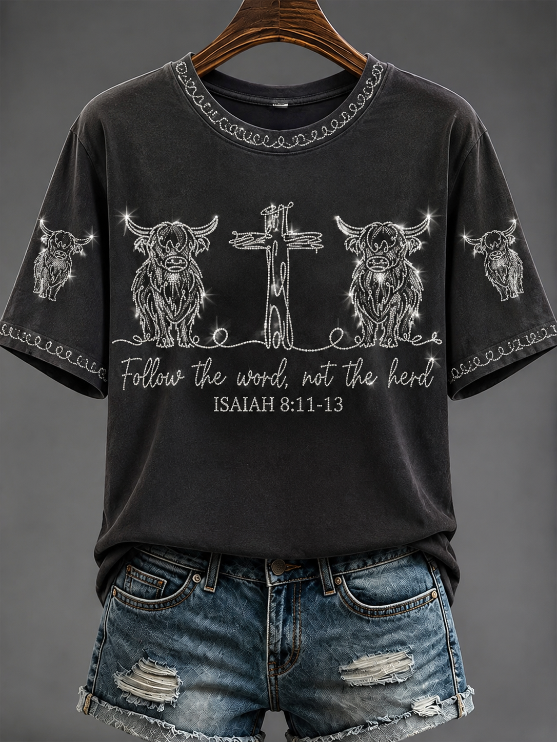 Women's Follow The Word Not The Herd Short-sleeved T-shirt