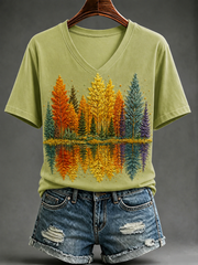 Women's Fall Short-sleeved T-shirt