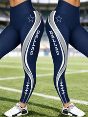 Women's Football Gameday Gift For Football Fans Casual Leggings