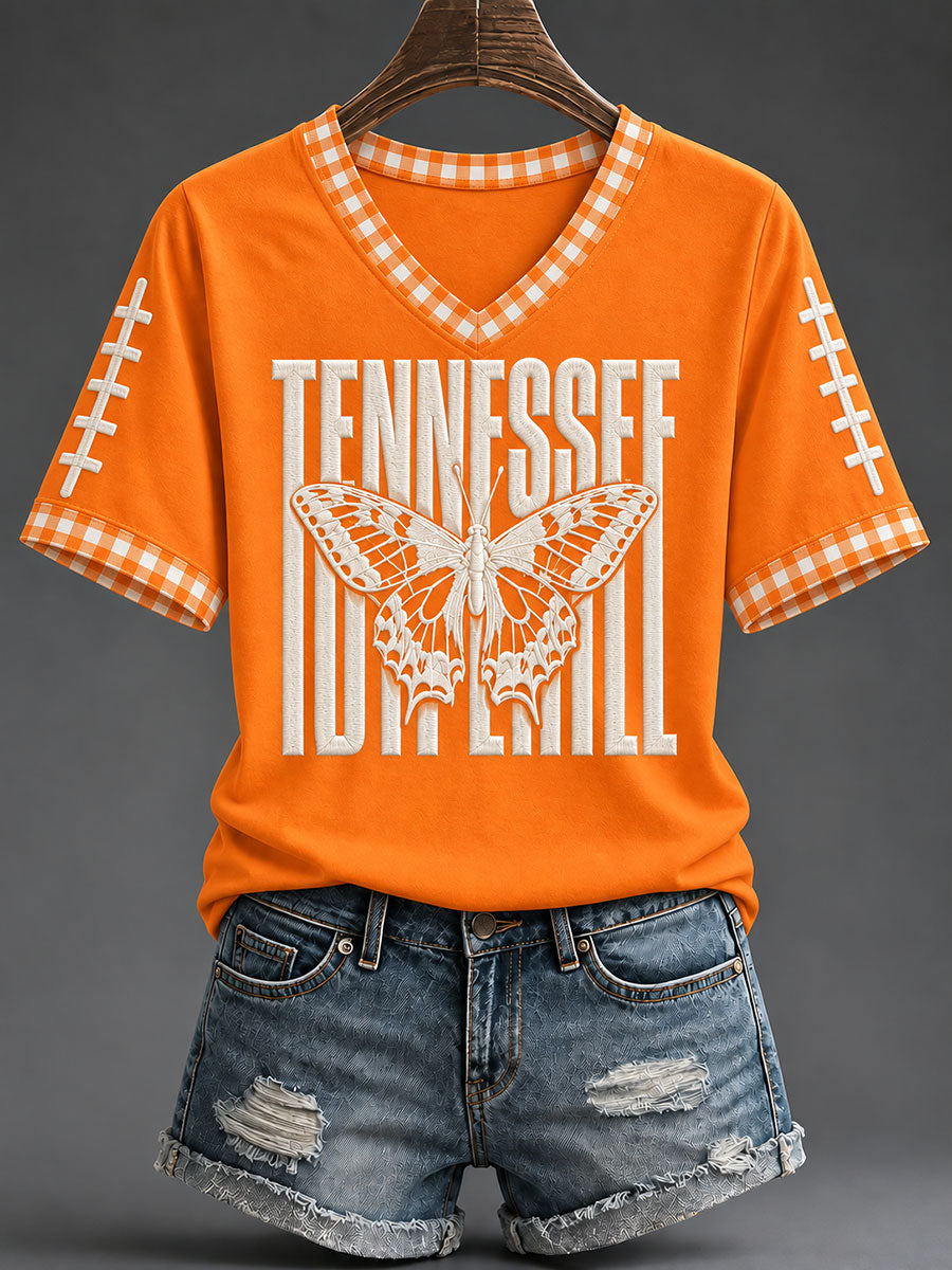 Women's Tennessee Football Game Day Casual T-shirt