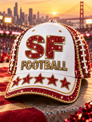 Unisex  Football Gameday Gift For Football Fans round neck Hat