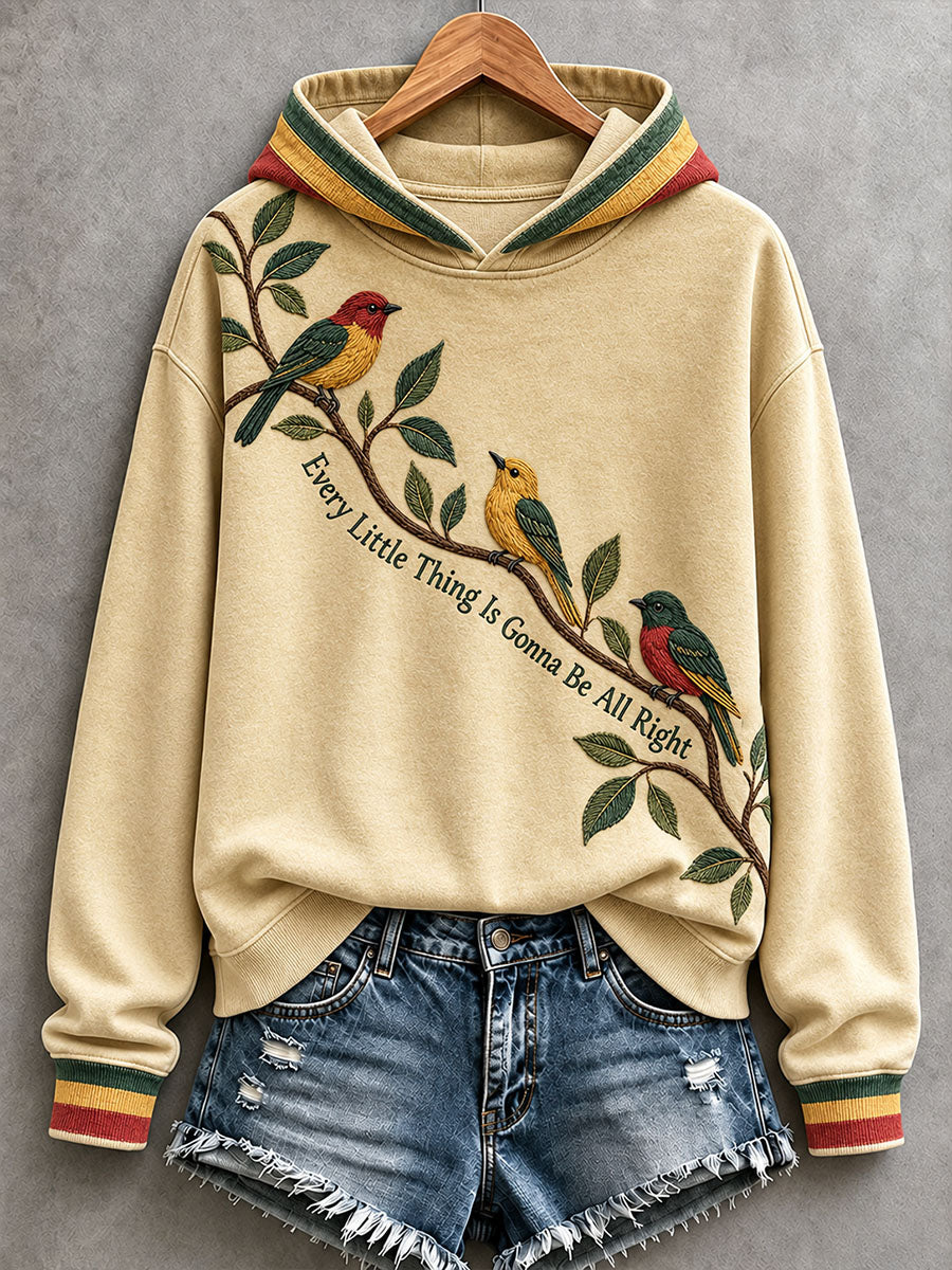 Women's Every Little Thing Is Gonna Be All Right Hoodie