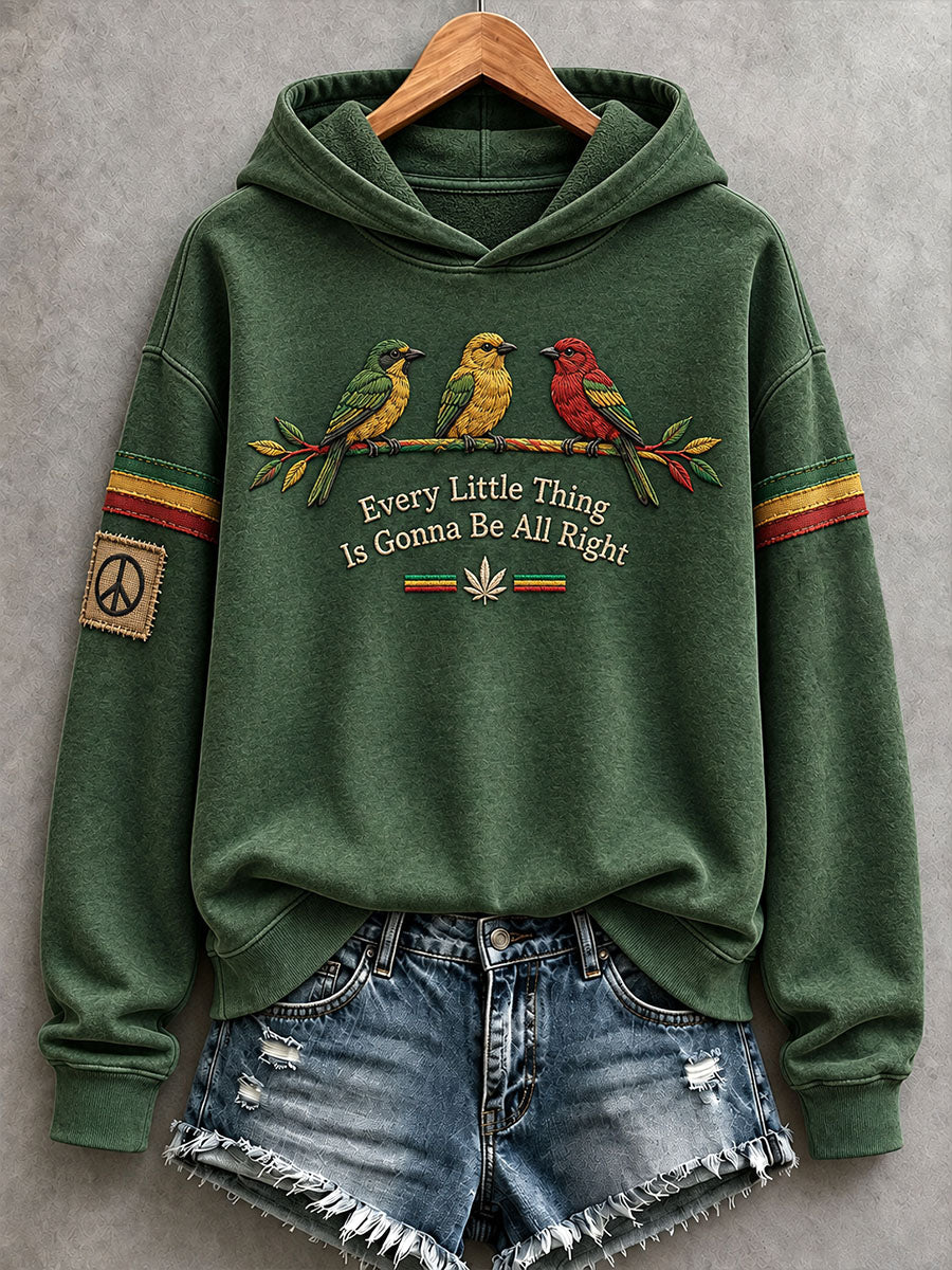 Women's Every Little Thing Is Gonna Be All Right Hoodie