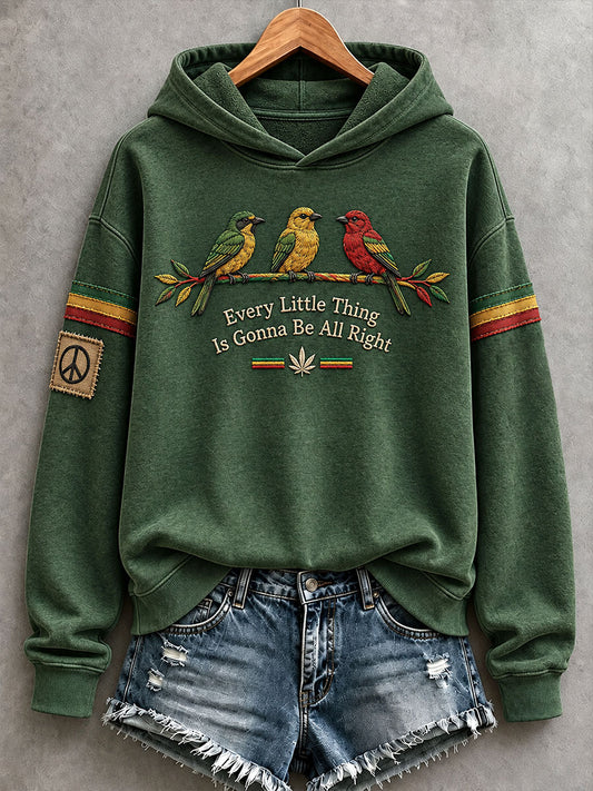 Women's Every Little Thing Is Gonna Be All Right Hoodie