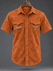 Men's Football Game Day Casual Shirt