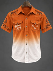 Men's Football Game Day Casual Shirt
