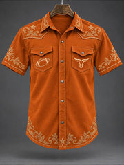 Men's Football Game Day Casual Shirt