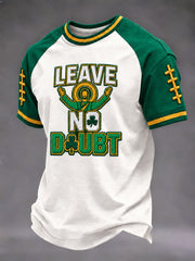 Men's Game Day Football Print Casual T-Shirt