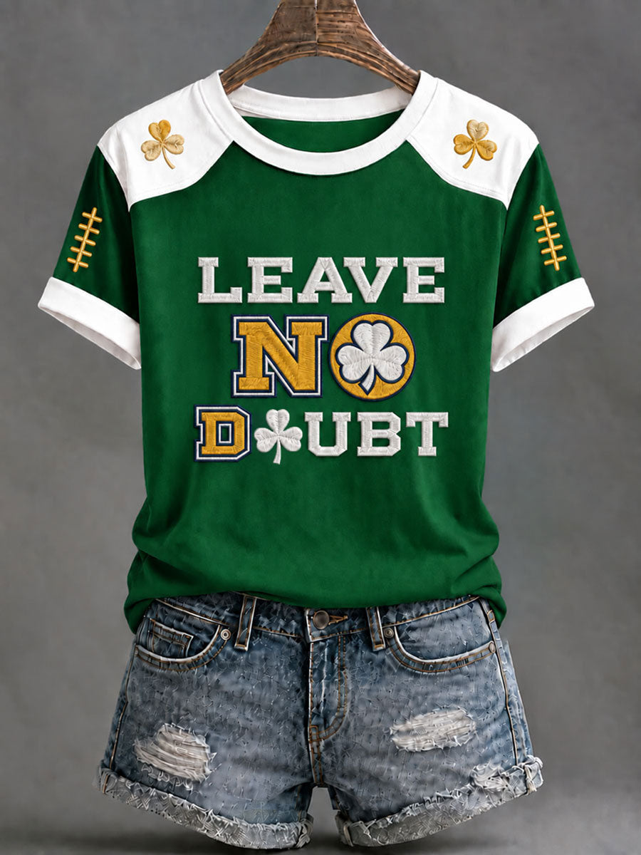 Women's Game Day Football Printed Casual T-Shirt