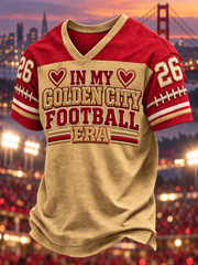 Men's V-neck T-shirt