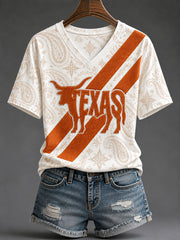 Women's Football Game Day short-sleeved T-shirt