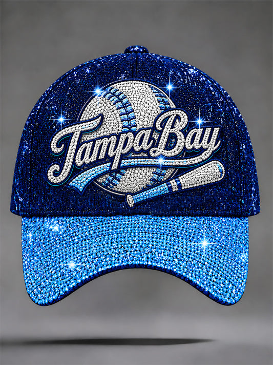 Unisex Tampa Bay Baseball Lover Print Hat