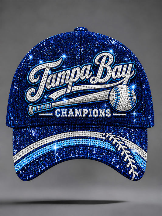 Unisex Tampa Bay Baseball Lover Print Hat
