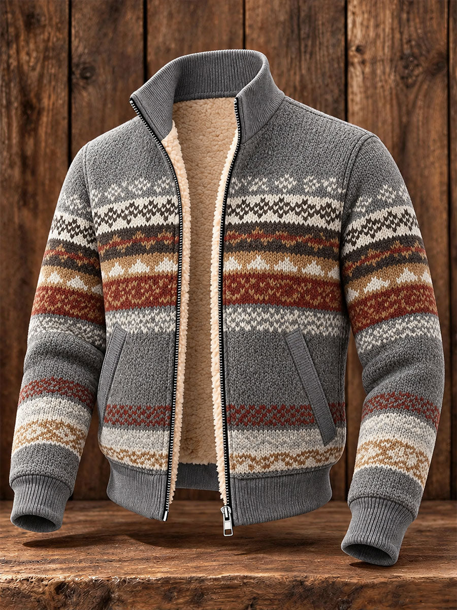 Men's Geometric Art Jackets