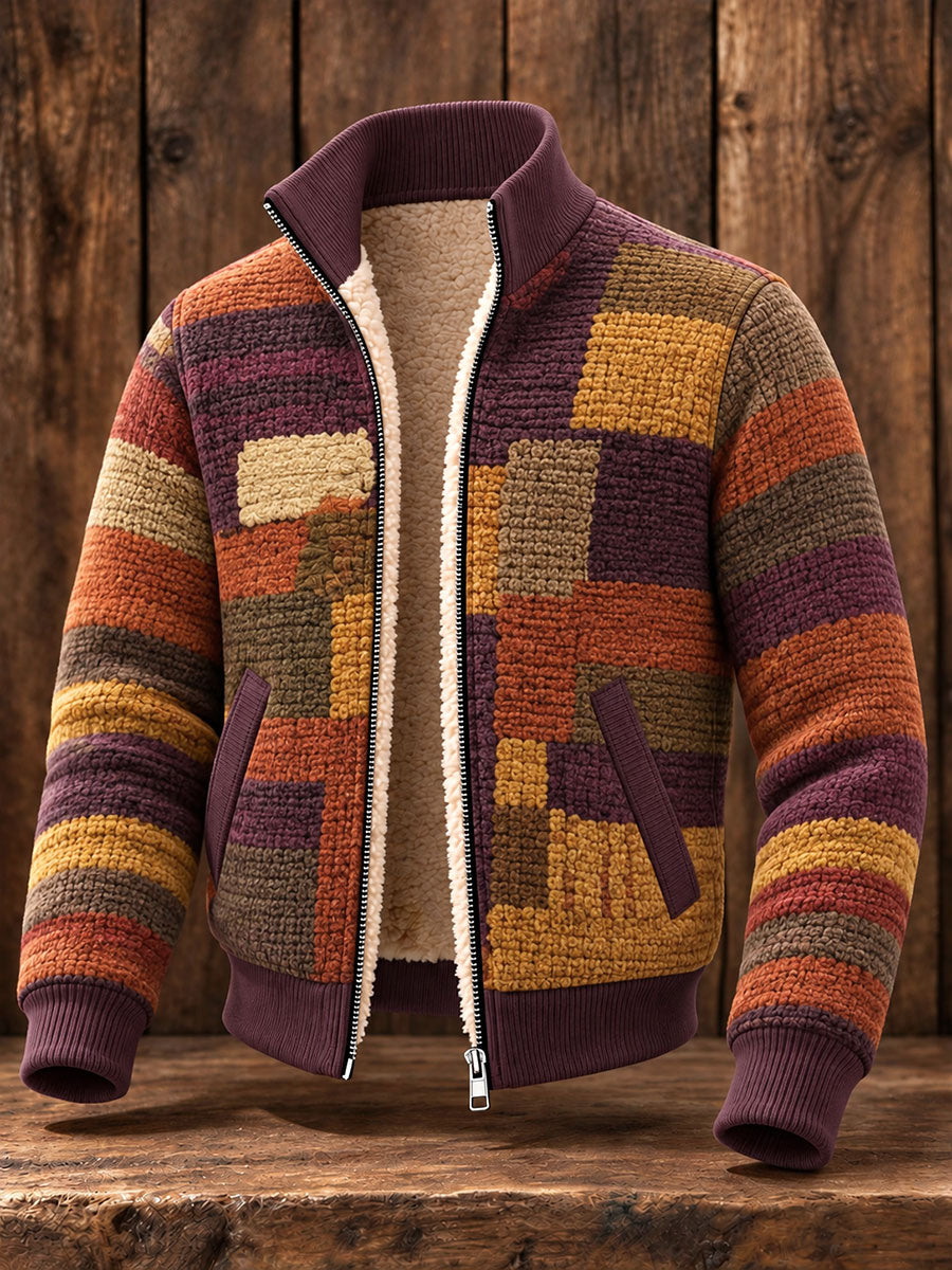 Men's Geometric Art Jackets