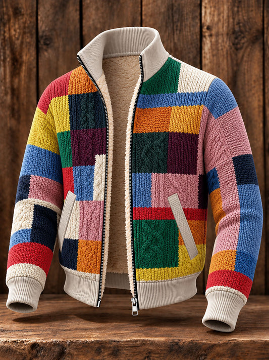 Men's Geometric Art Jackets