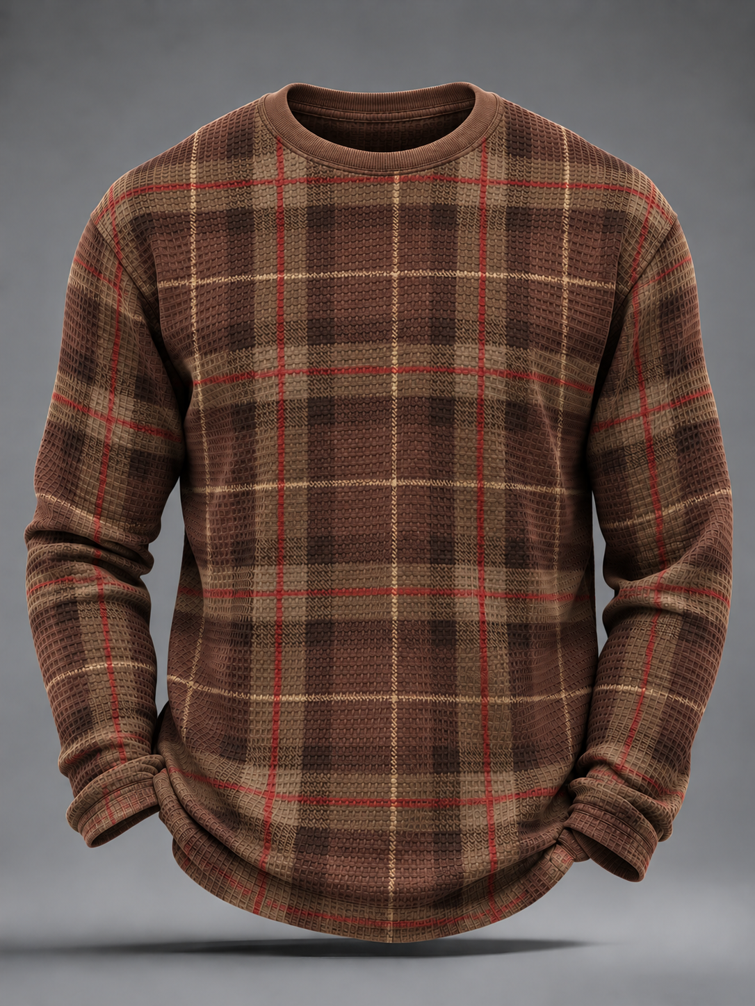 Men's West Waffle Long Sleeve T-Shirt