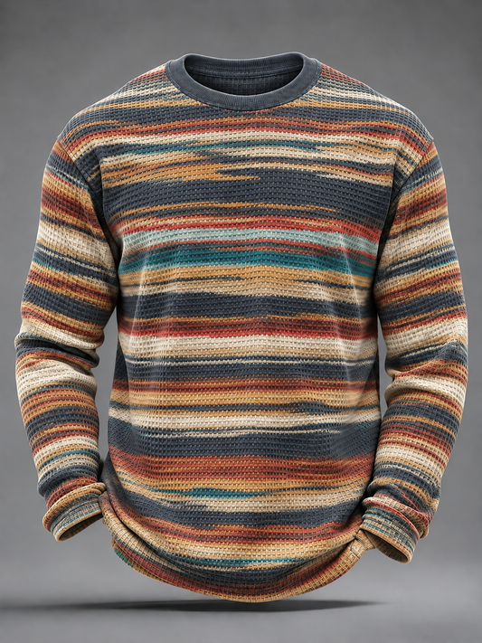Men's West Waffle Long Sleeve T-Shirt