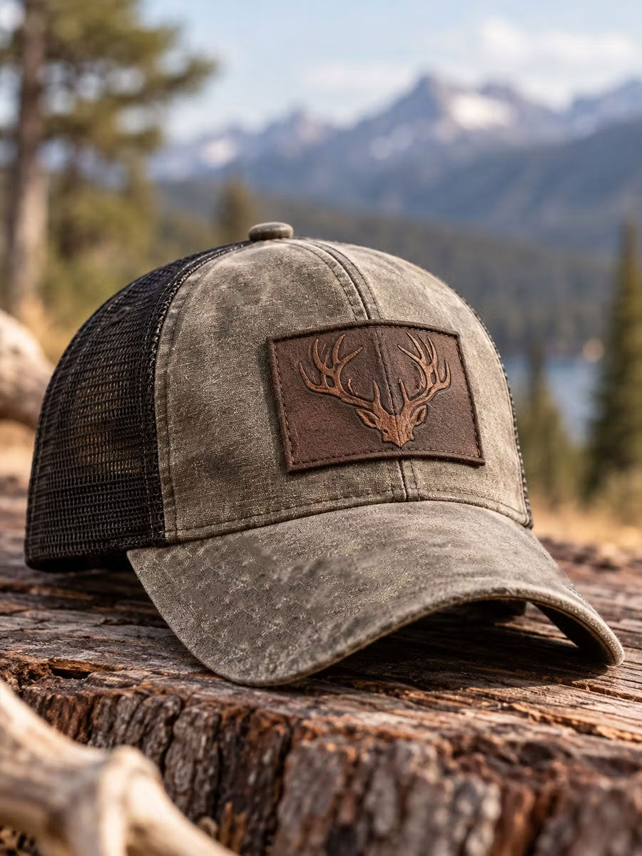 Unisex Western Hunting Season Print Hat