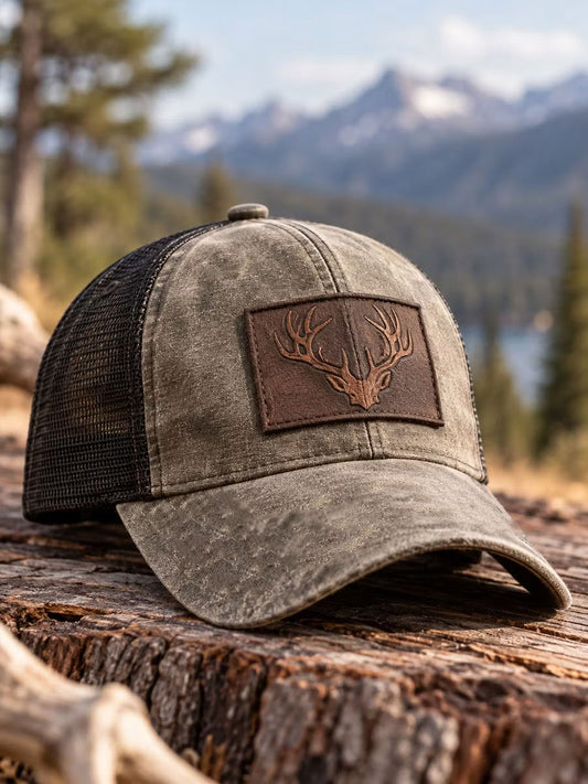 Unisex Western Hunting Season Print Hat