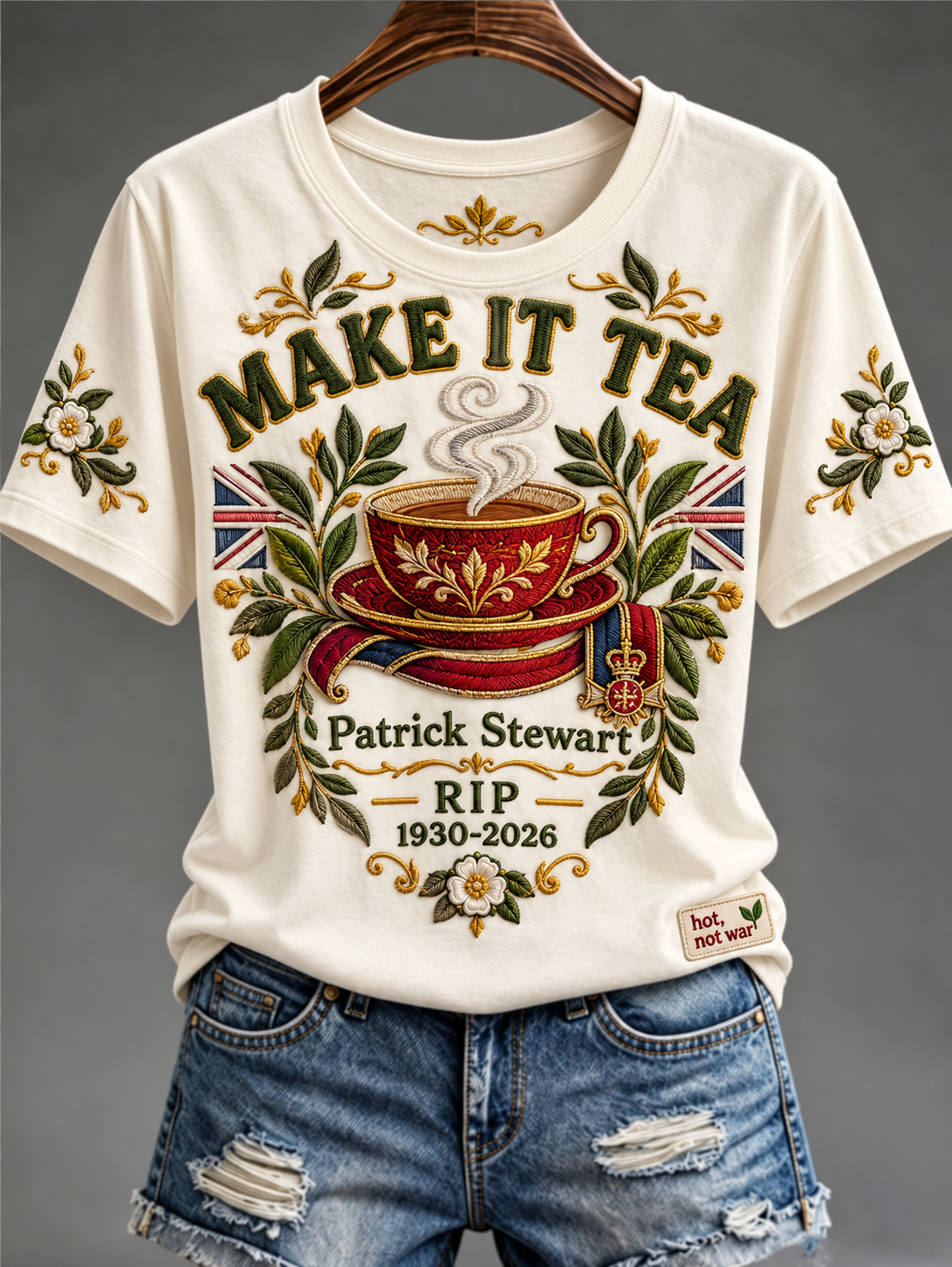 Women's Patrick Stewart short-sleeved T-shirt