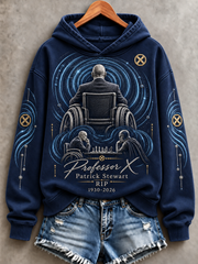 Women's Patrick Stewart RIP 1930-2026  Regular Sweatshirt